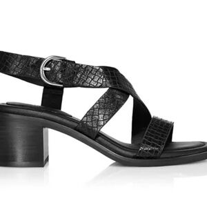 Rag & Bone Women's Geo Block Heel Sandals Size 7 (37)